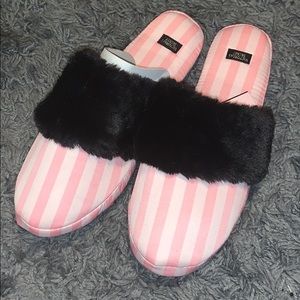 Pink VS slippers!